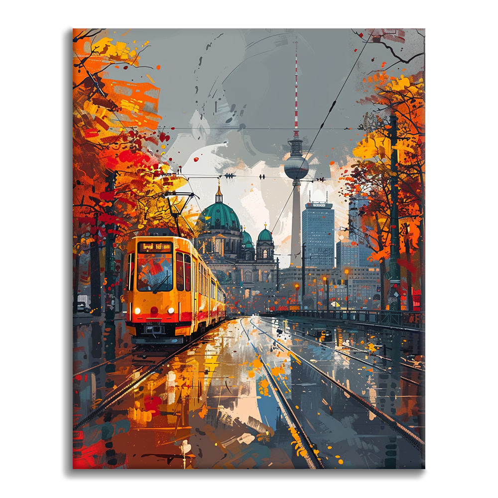 Berlin - Måla Efter Siffror