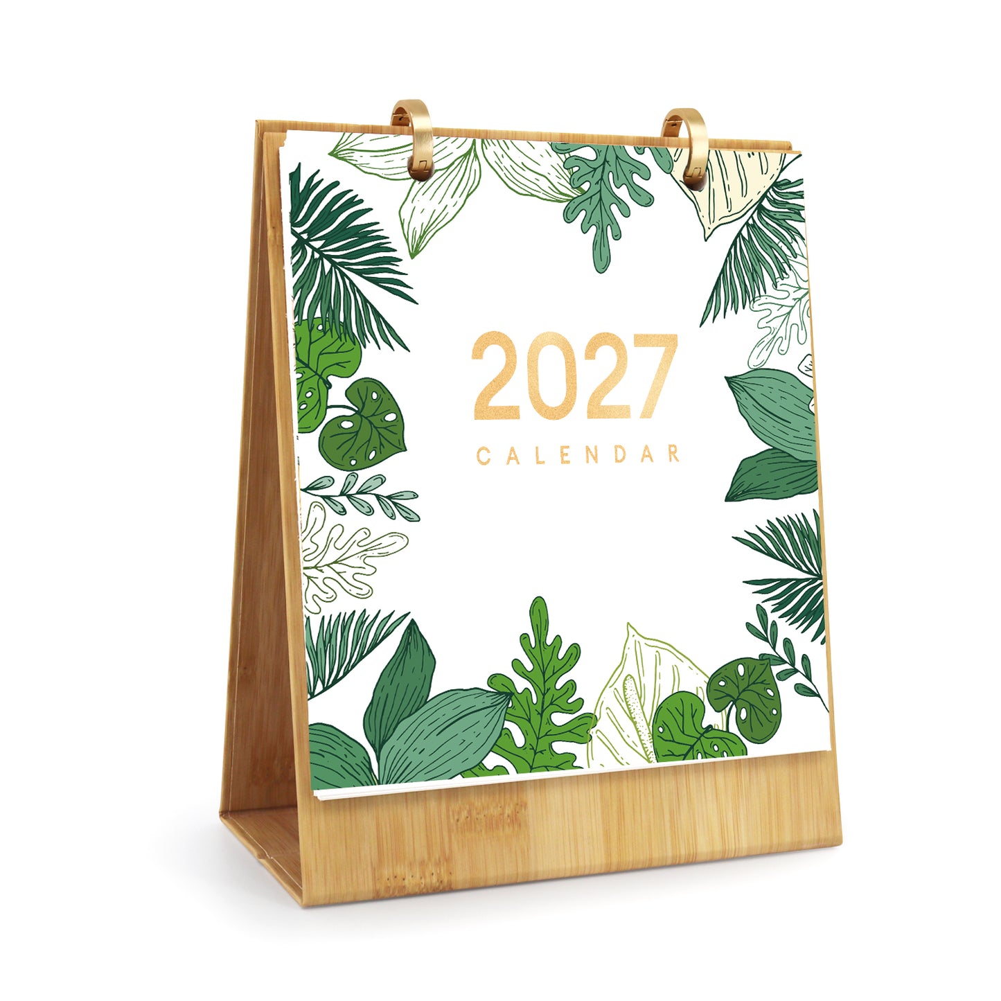 Växter-2027 Måla efter siffror-kalender