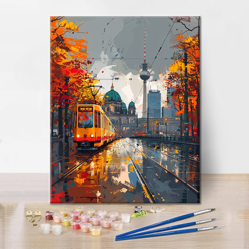 Berlin - Måla Efter Siffror