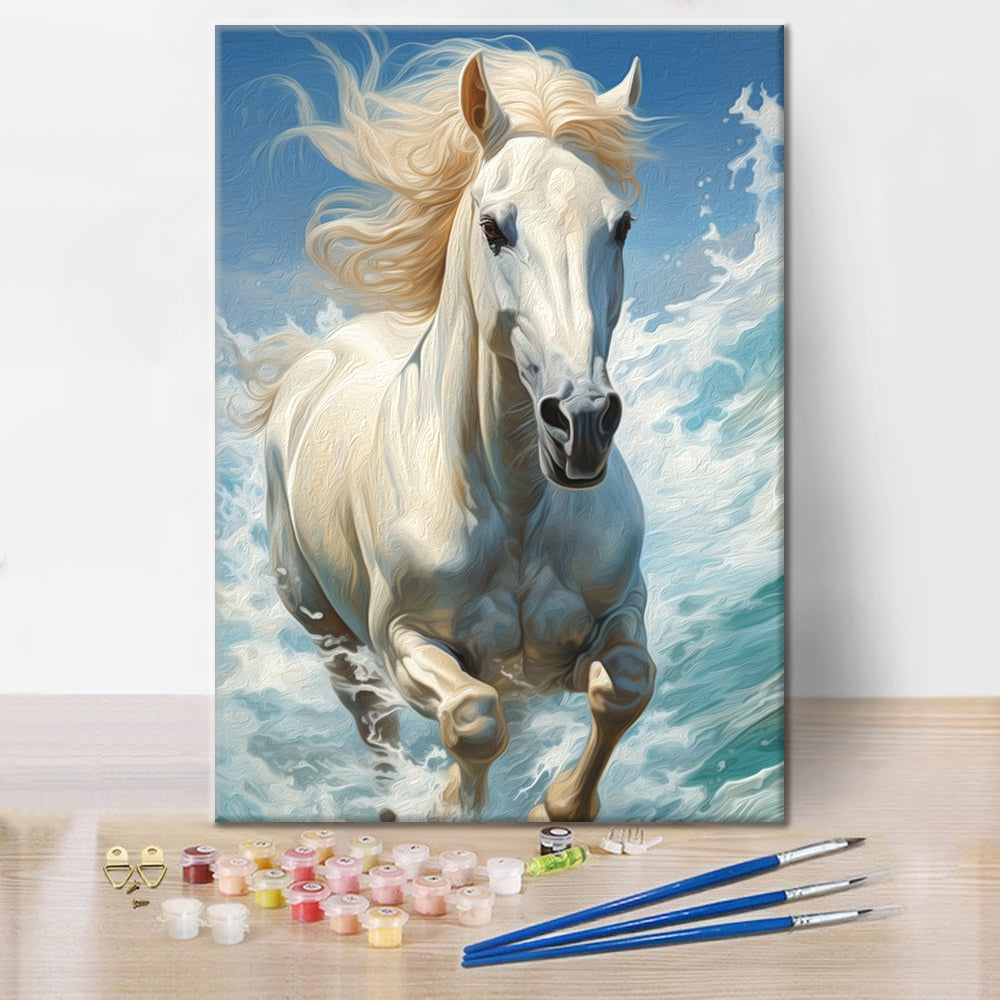 Majestic Horse Running - Paint By Numbers