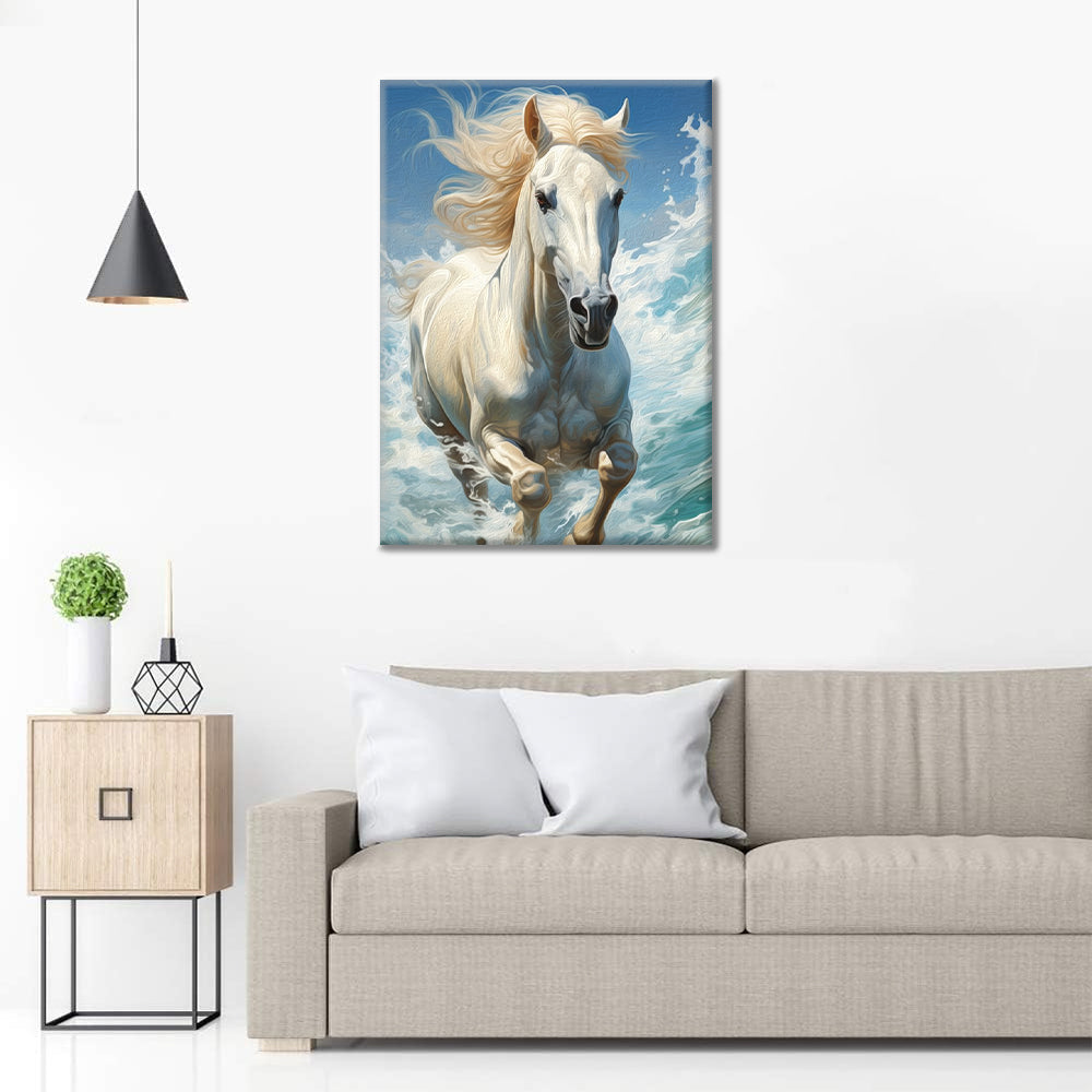 Majestic Horse Running - Paint By Numbers