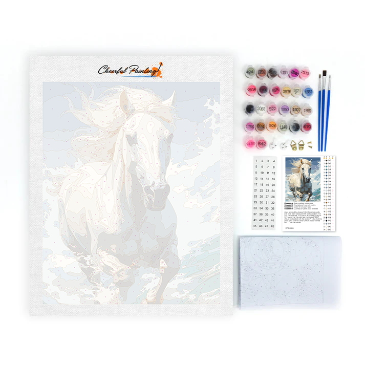 Majestic Horse Running - Paint By Numbers