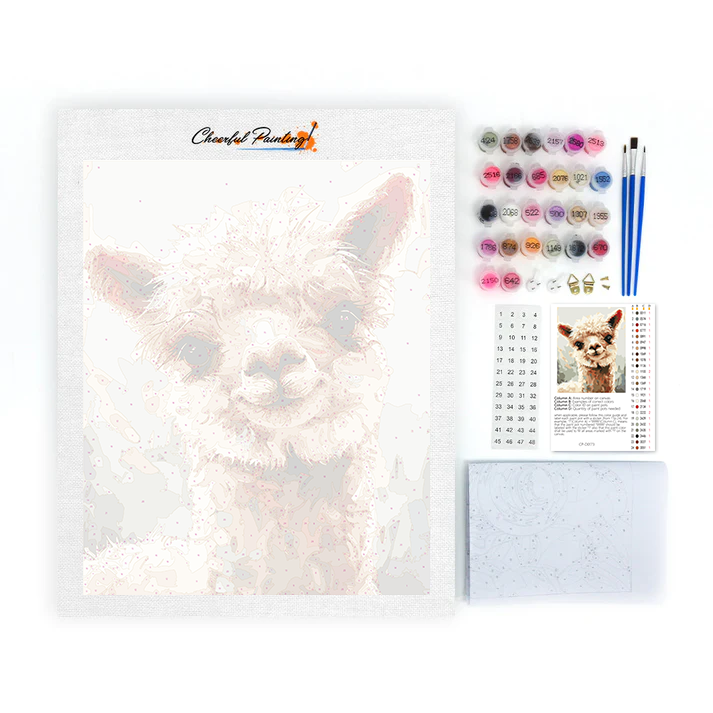 Alpaca - Måla Efter Siffror