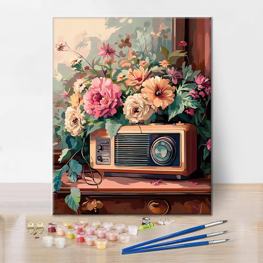 Vintage Melody - Måla efter siffror