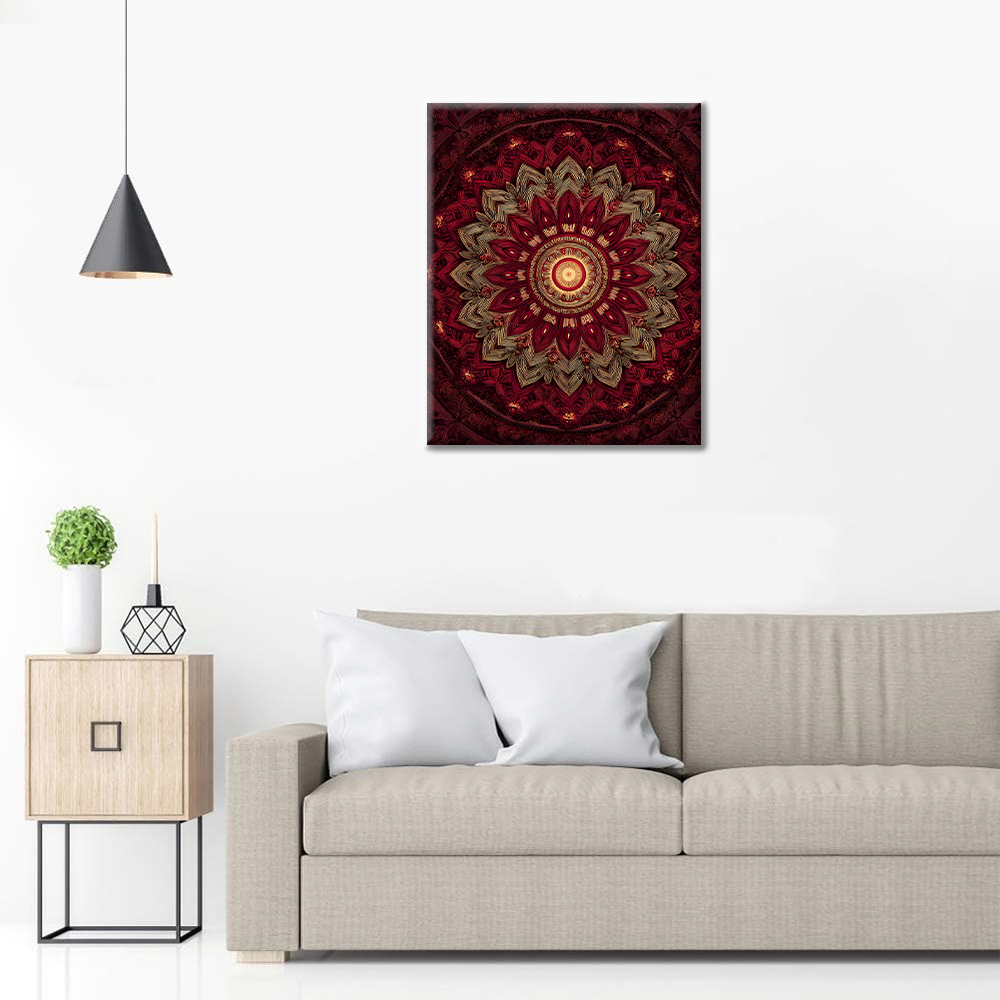 Celestial Mandala - Måla efter siffror