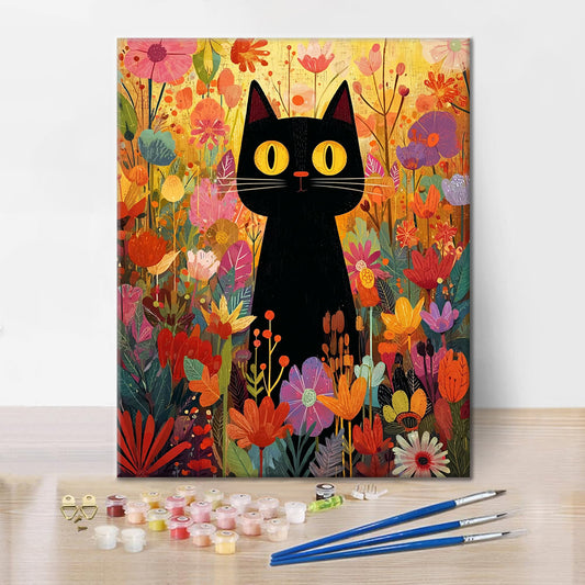 Midnatt - Måla efter siffror