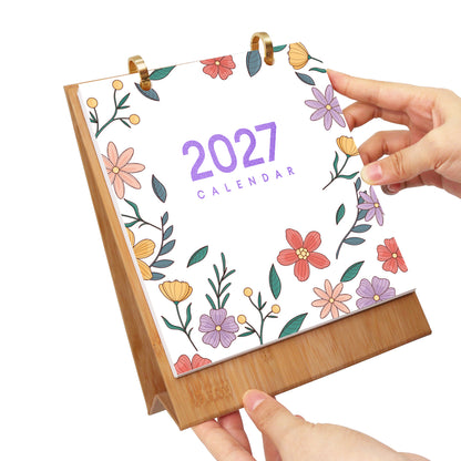 Blommor-2027 Måla efter siffror-kalender