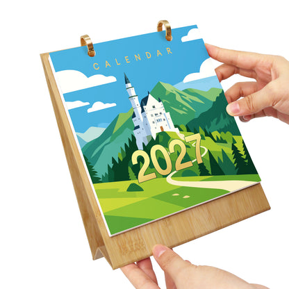Resor-2027 Måla efter siffror-kalender