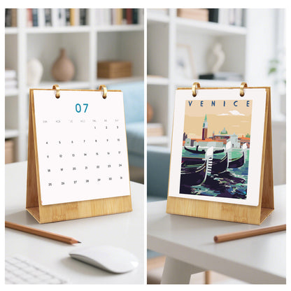 Världsresor-2027 Måla efter siffror-kalender