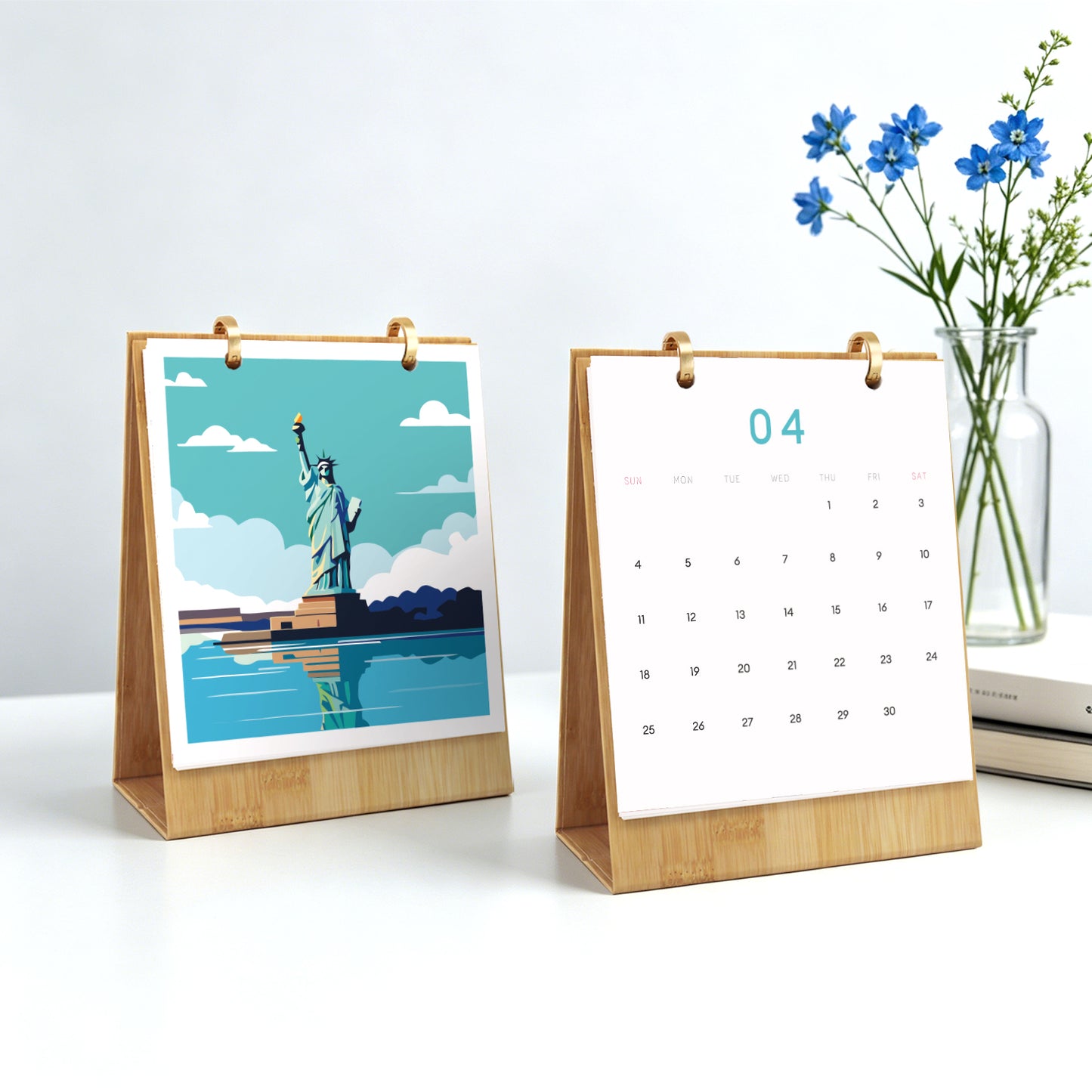 Resor-2027 Måla efter siffror-kalender