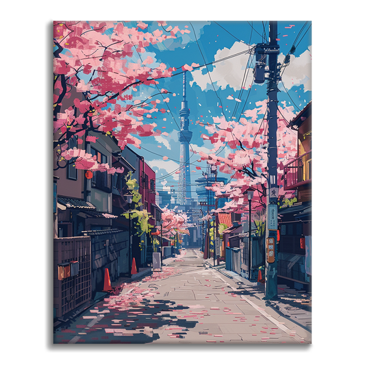Tokyo - Måla Efter Siffror