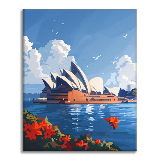 Sydney - Måla Efter Siffror