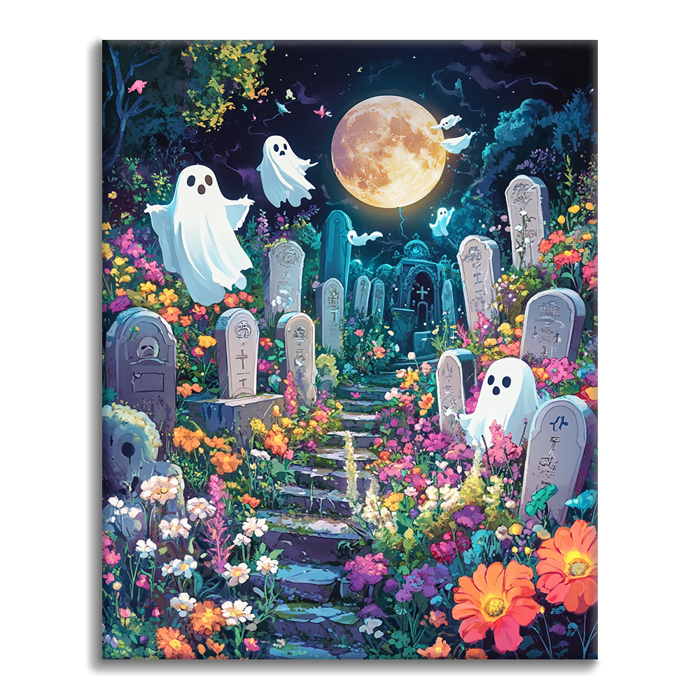 Ghost Garden - Måla Efter Siffror