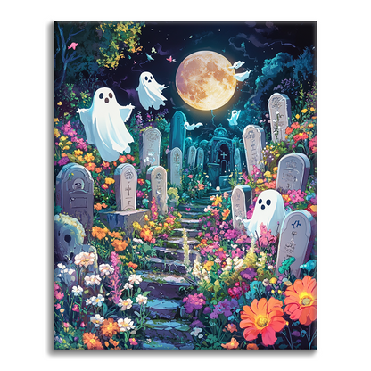 Ghost Garden - Måla Efter Siffror