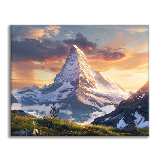Matterhorn - Måla Efter Siffror