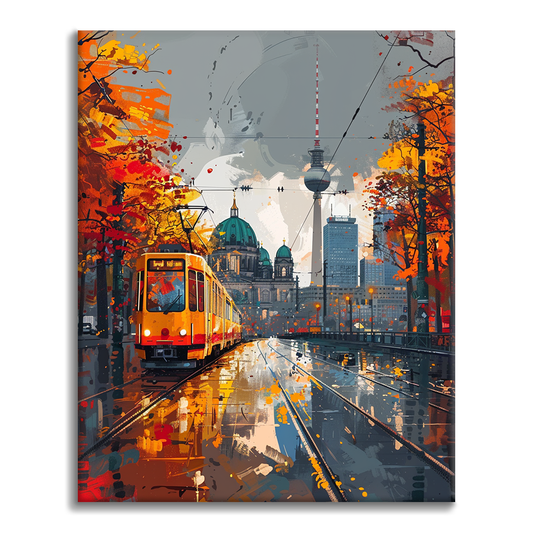 Berlin - Måla Efter Siffror