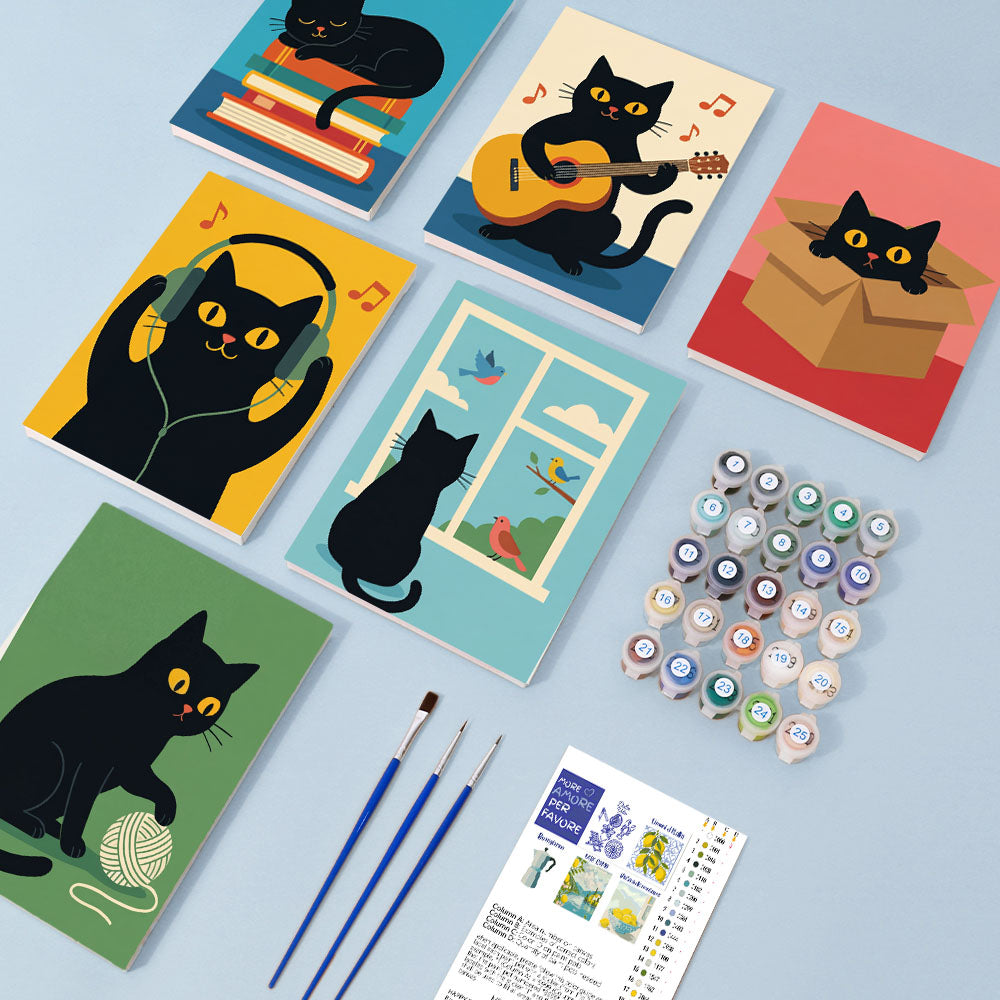 Avkopplande liv - Måla efter nummer