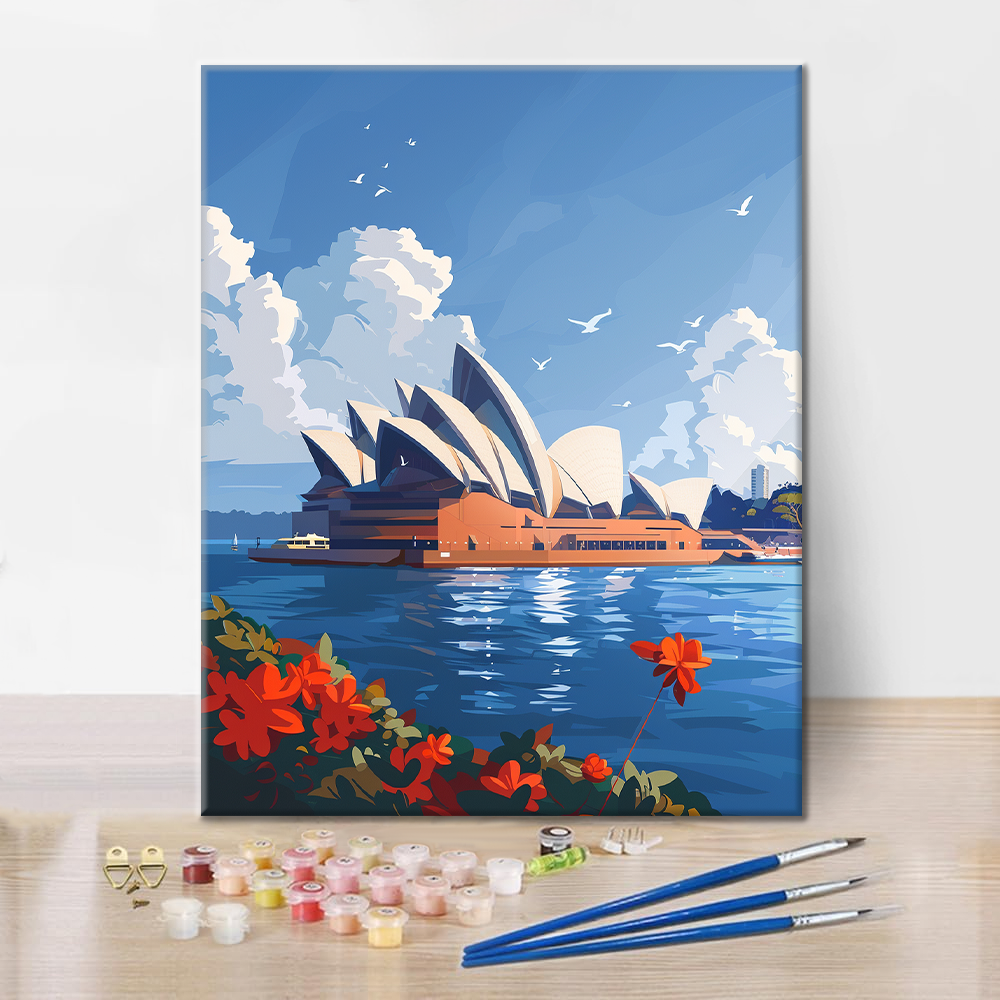 Sydney - Måla Efter Siffror