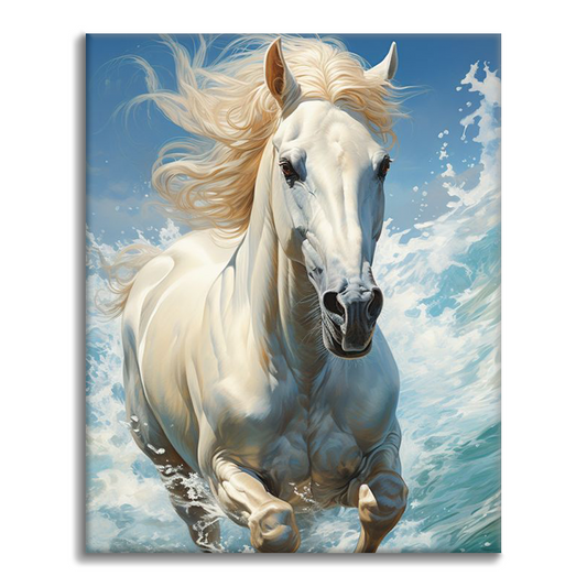 Majestic Horse Running - Paint By Numbers