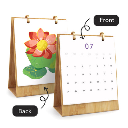 Blommor-2027 Måla efter siffror-kalender