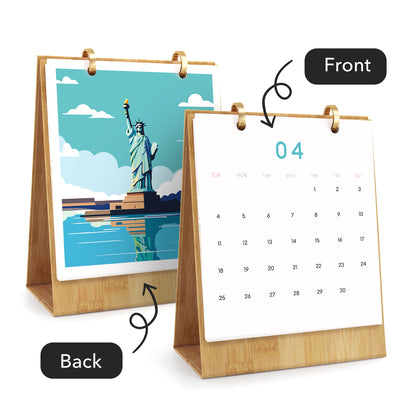 Resor-2027 Måla efter siffror-kalender