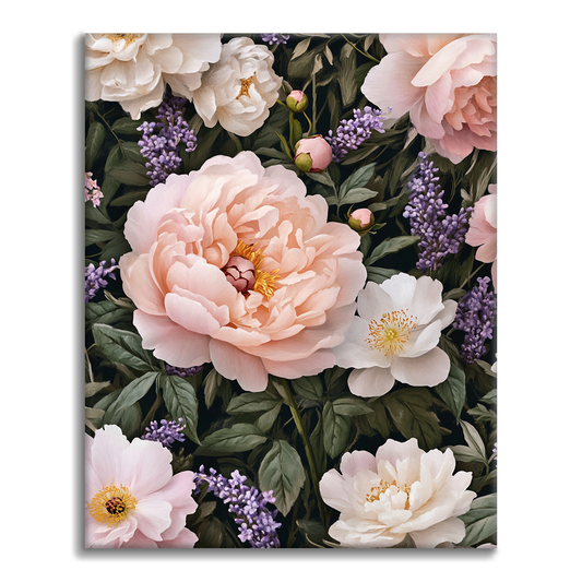 Blomstersymfoni – Måla efter nummer