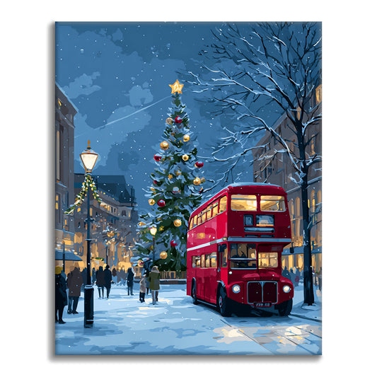 Julturen – Måla efter siffror