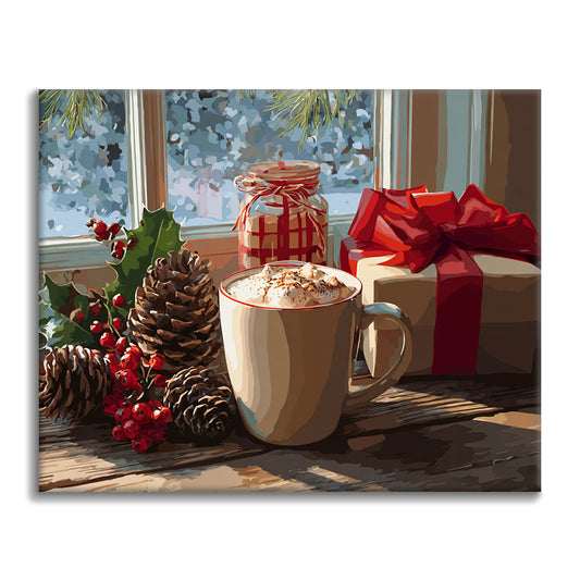 Mysig morgon – Måla efter siffror