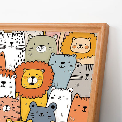 Shiba Inu - Träpussel att färglägga