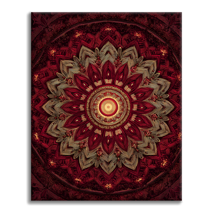Celestial Mandala - Måla efter siffror