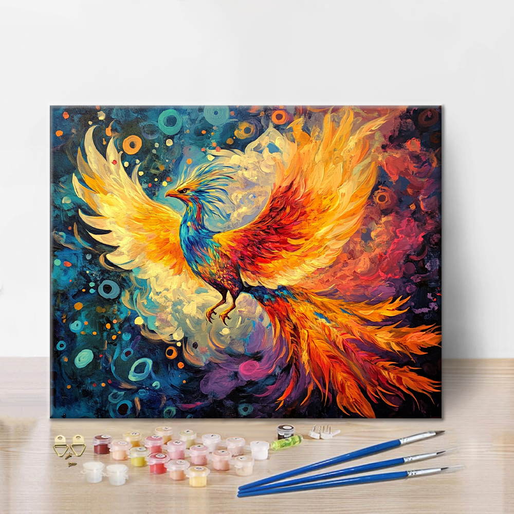 Phoenix Reborn - Måla efter siffror