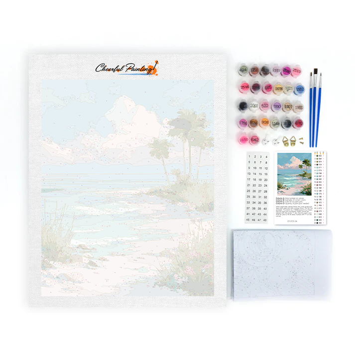 Öbris - Måla efter siffror