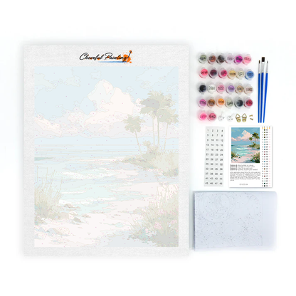 Öbris - Måla efter siffror