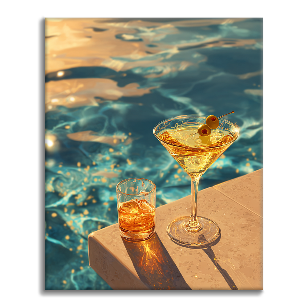 martini - Måla efter siffror