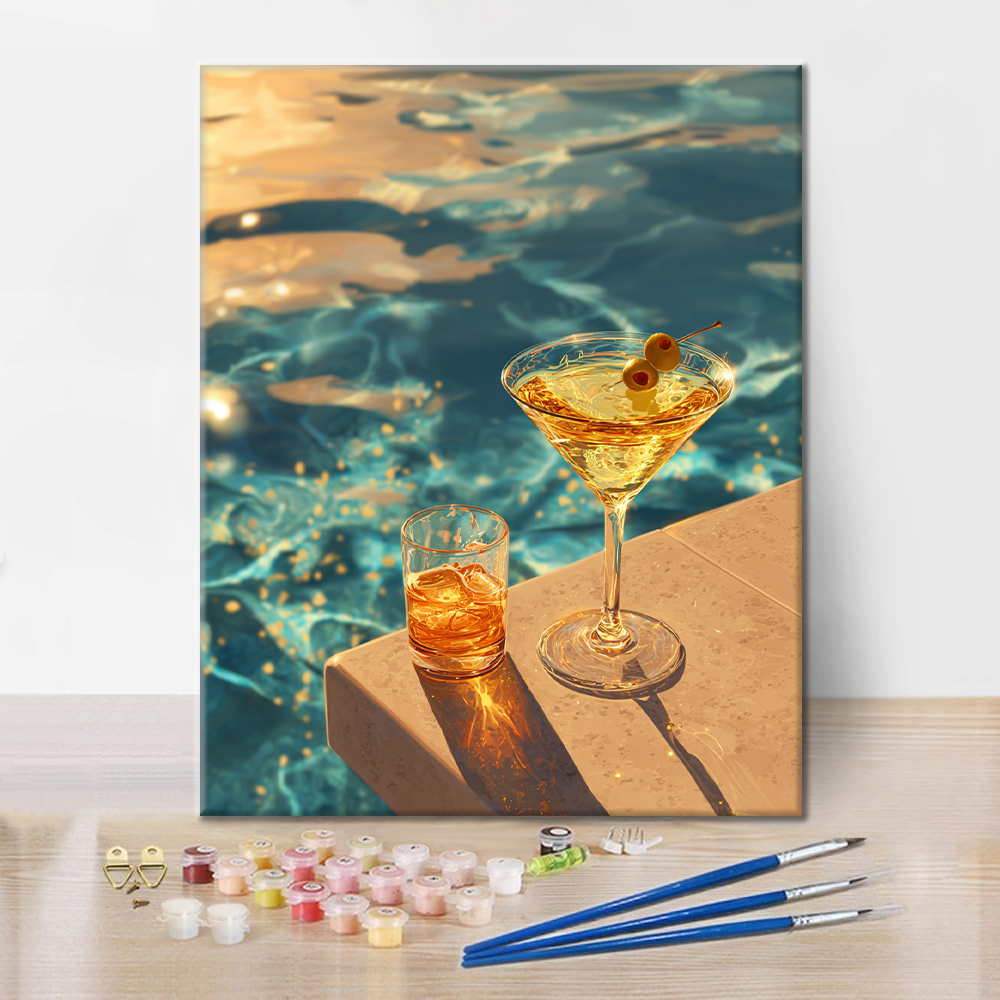 martini - Måla efter siffror