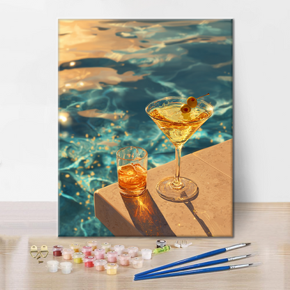 martini - Måla efter siffror