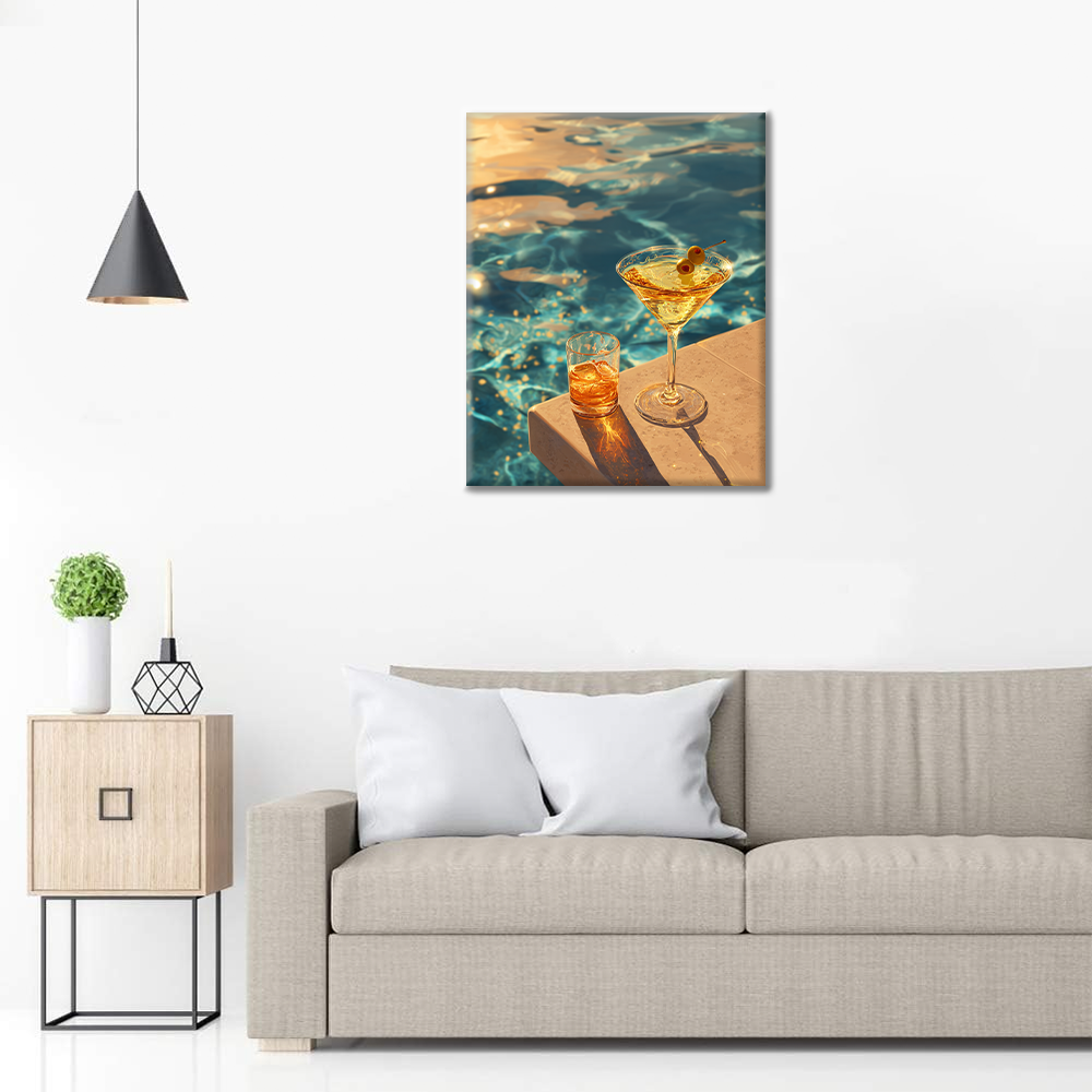 martini - Måla efter siffror