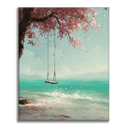 Sakura Swing - Måla efter siffror