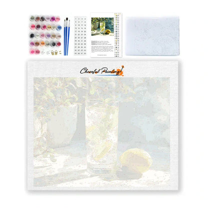 Lemonad - Måla efter siffror