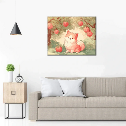 Litchivalp - Måla efter siffror