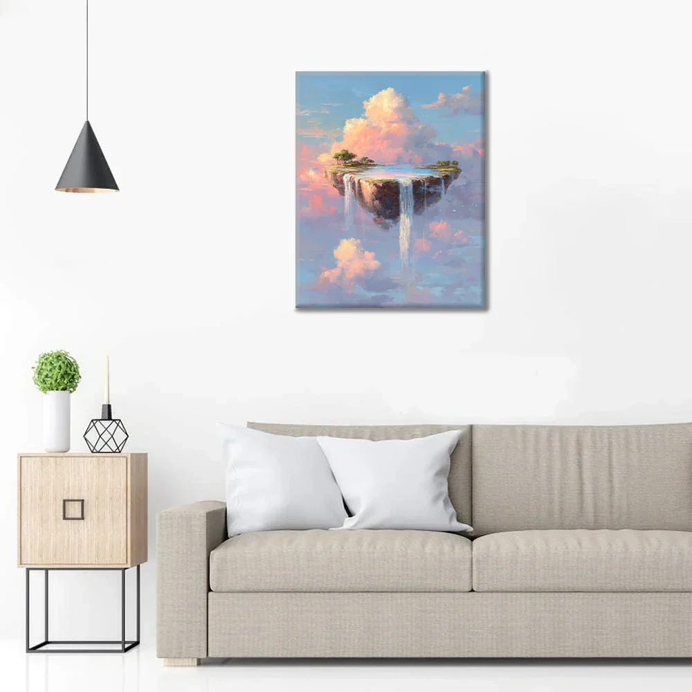 Sky Island - Måla efter siffror