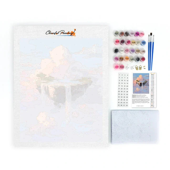 Sky Island - Måla efter siffror