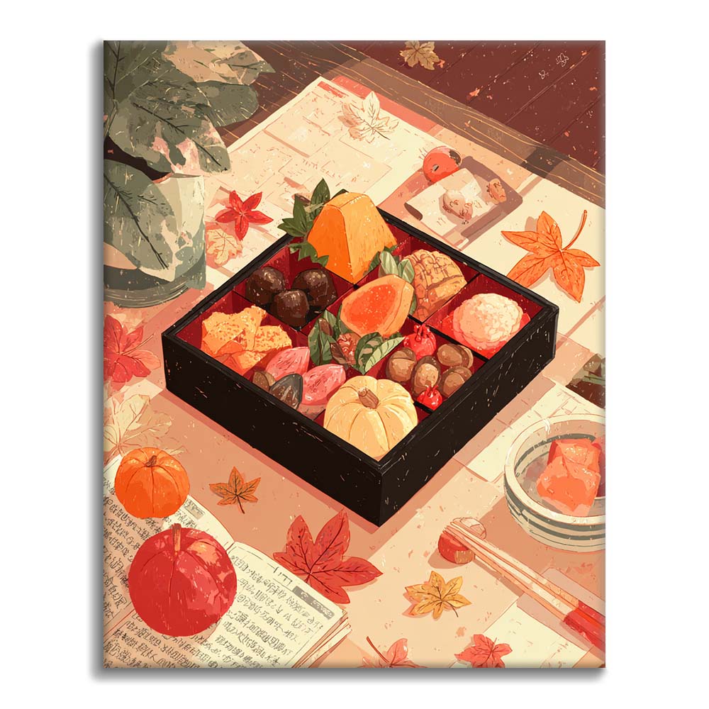 Höstfest - Måla efter siffror