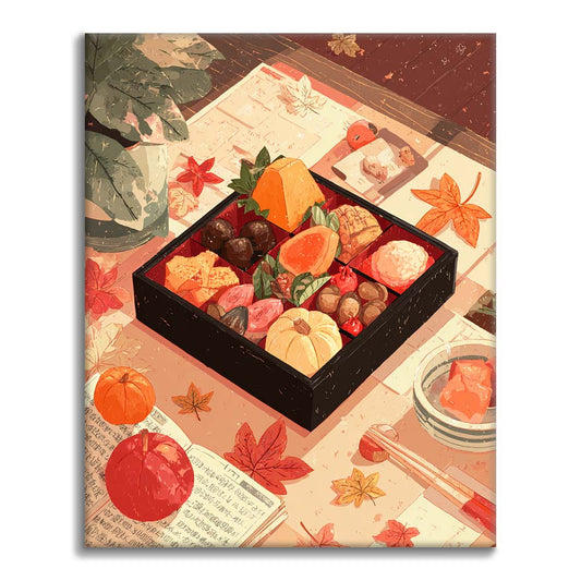 Höstfest - Måla efter siffror