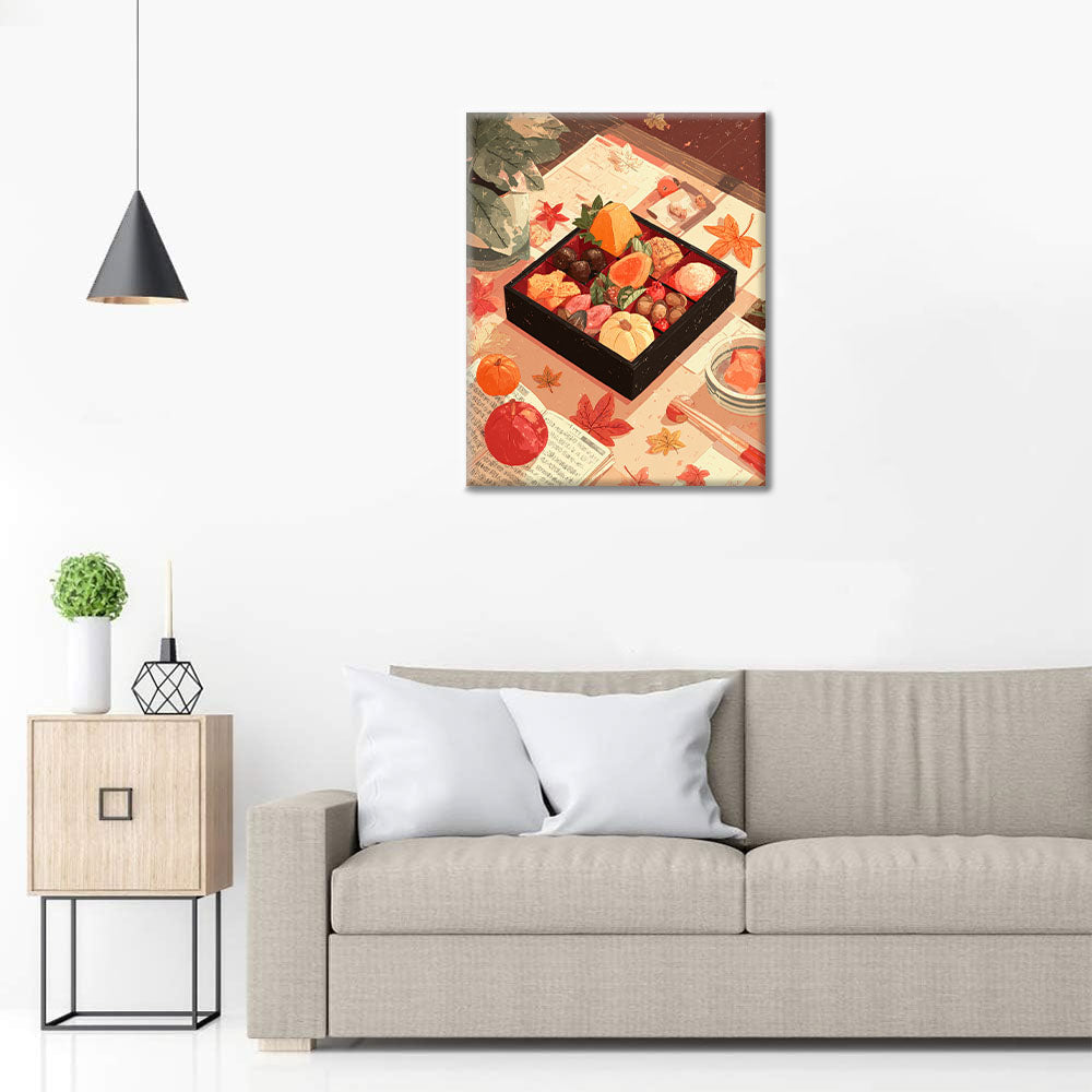 Höstfest - Måla efter siffror