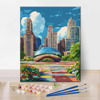 Chicago - Måla efter siffror