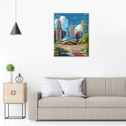 Chicago - Måla efter siffror