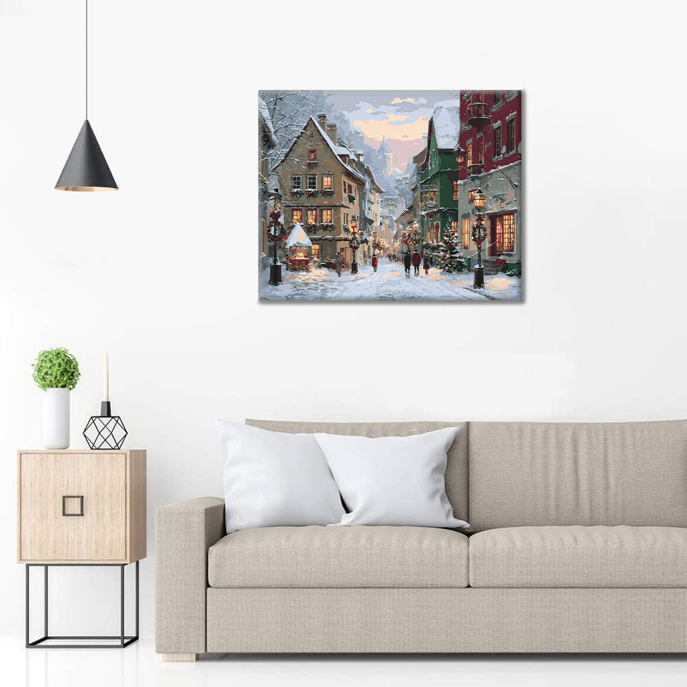 Julgator - Måla efter siffror