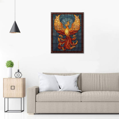 Mosaic Phoenix Rebirth - Måla efter siffror