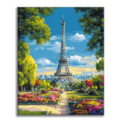 Paris - Måla efter siffror